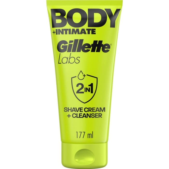 GilletteLabs Body + Intimate 2-in-1 Body Shave Cream & Cleanser