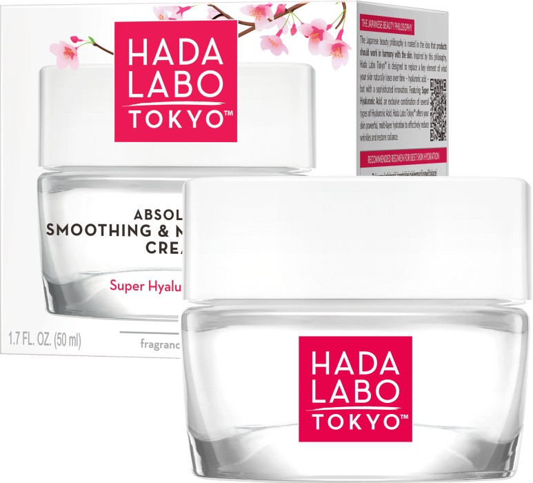 HADA LABO TOKYO Absolute Smoothing & Moisturising Cream 50 ml - Dagkräm - Apotea