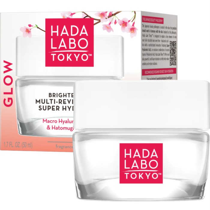 HADA LABO TOKYO GLOW Brightening Multi-Revitalizer Super Hydrogel 50 ml - Dagkräm - Apotea