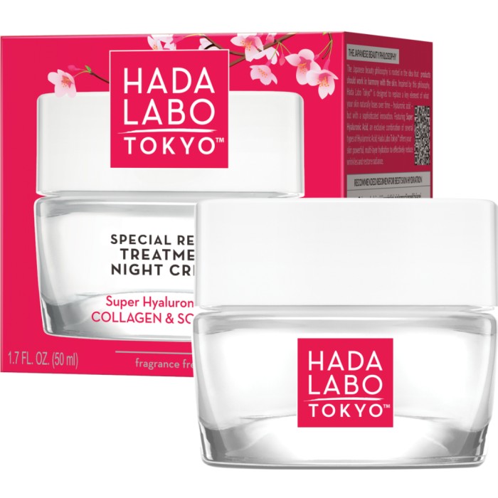 HADA LABO TOKYO Special Repair Treatment Night Cream 50 ml - Nattkräm - Apotea