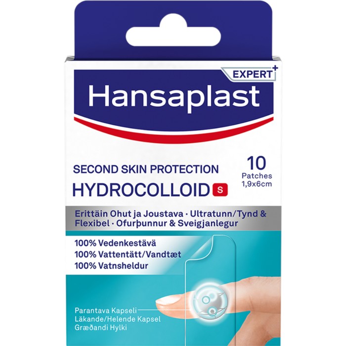 Hansaplast Hydrocolloid Second Skin S, 6 strips - Plåster - Apotea