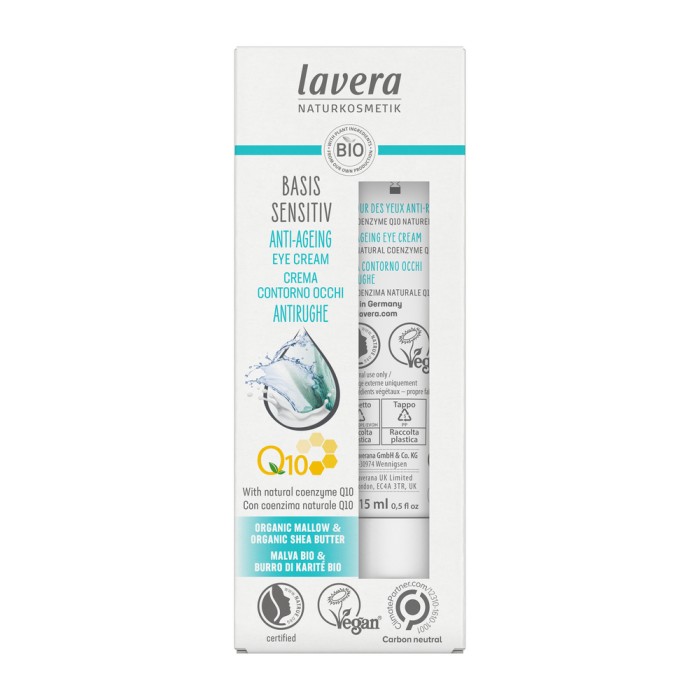 Lavera Basis Sensitiv Q10 Eye Cream 15 ml