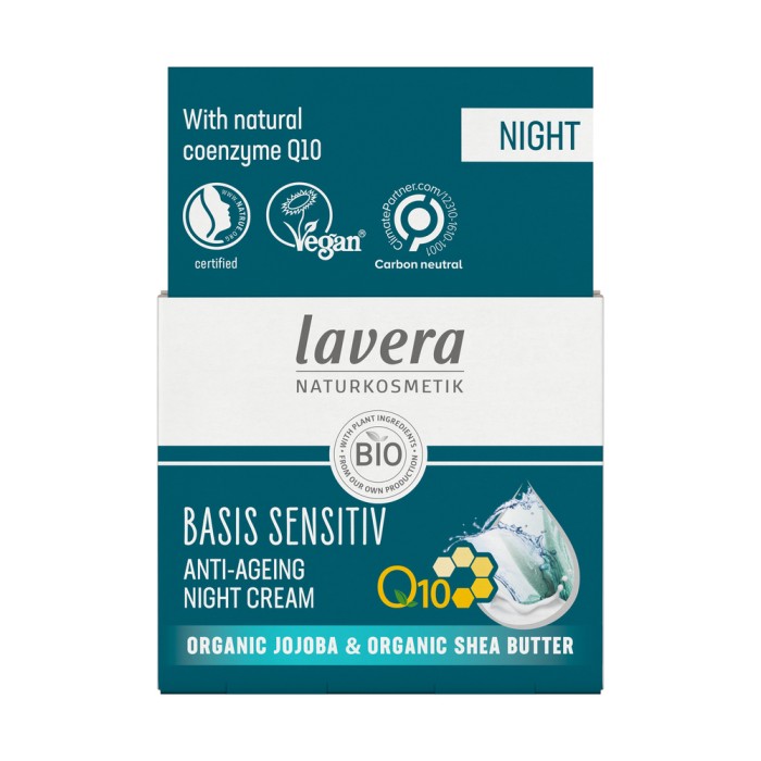 Lavera Basis Sensitiv Q10 Night Cream 50 ml