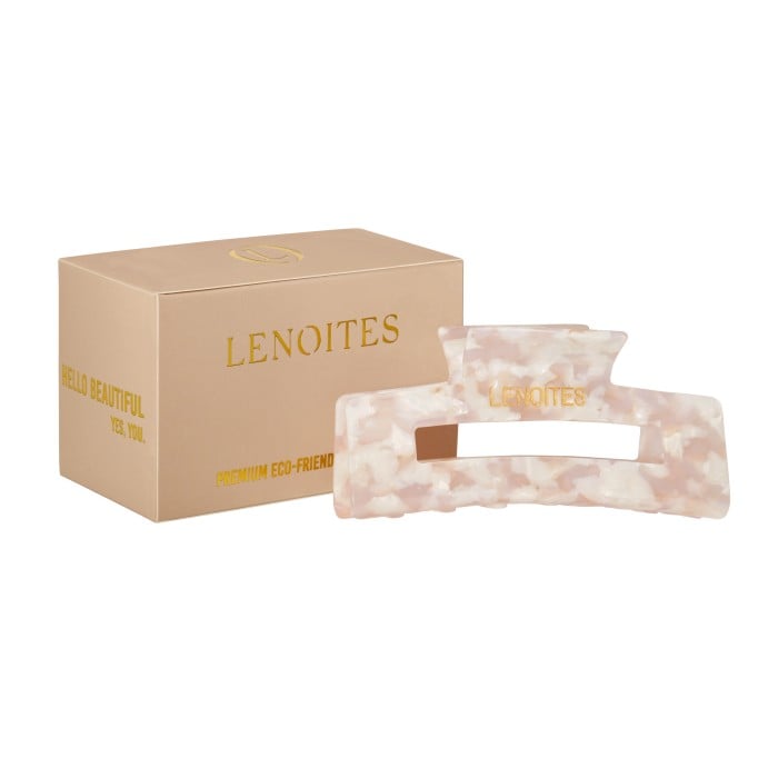 Lenoites Hair Claw Pearly Pink