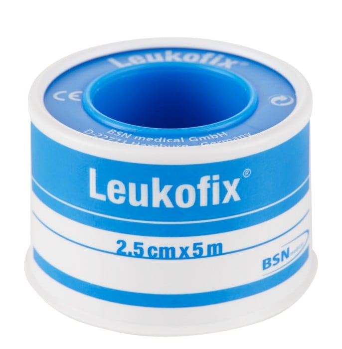Leukofix häfta 2,5 cm x 5 m