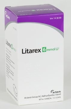 Litarex, depottablett 42 mg - 1 styck