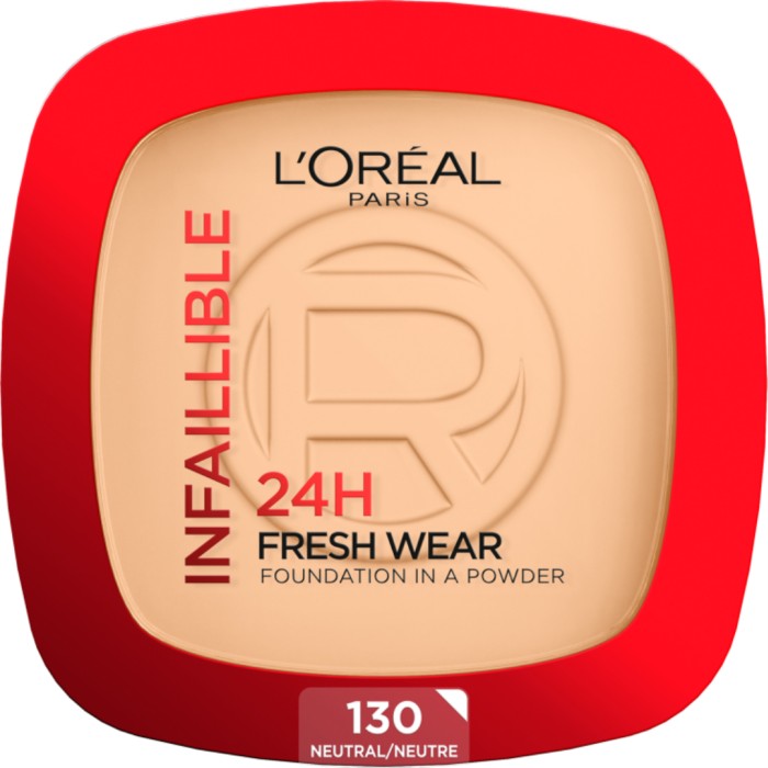 L'Oréal Paris Infaillible 24H Fresh Wear Powder Foundation True Beige 130 - Smink - Foundation - Apotea
