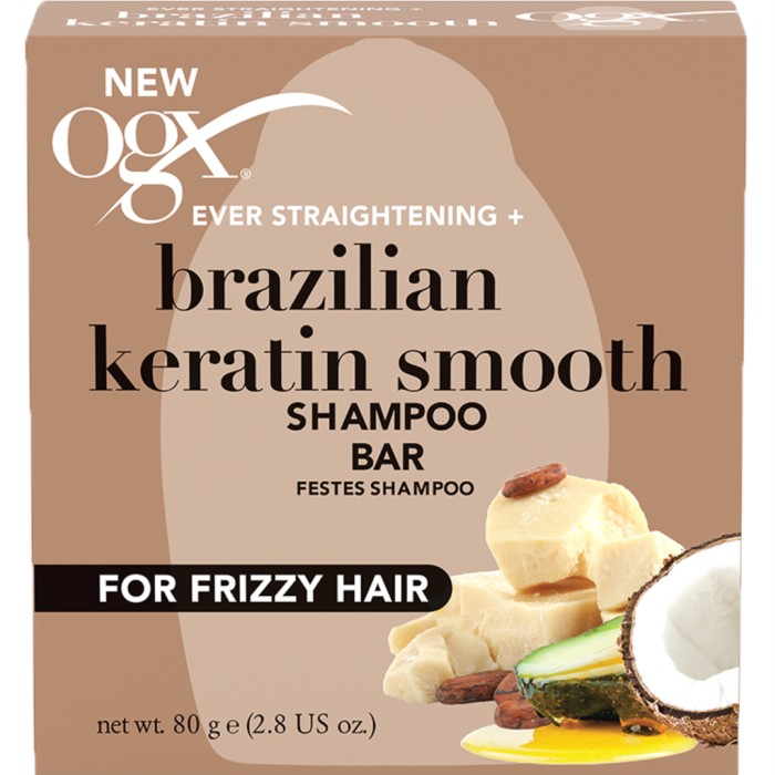 Köp OGX Brazilian Keratin Shampoo Bar 80 g på apotea.se