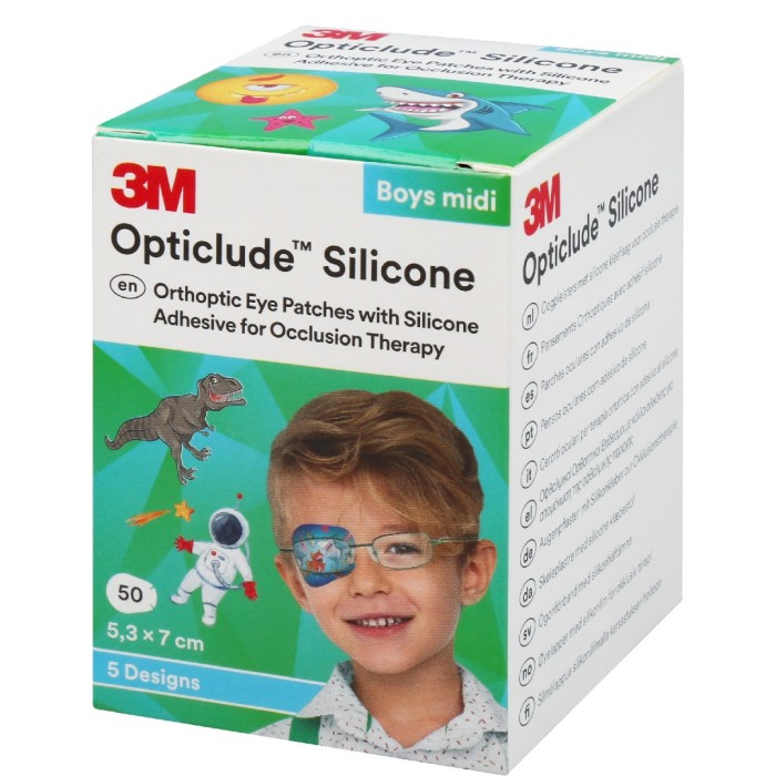 Opticlude Silicone Midi 2738PB 50 st