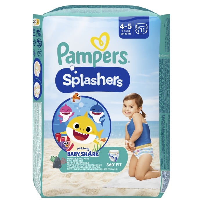 Pampers Splashers Swimpants S4-5 (9-15kg) 11 st