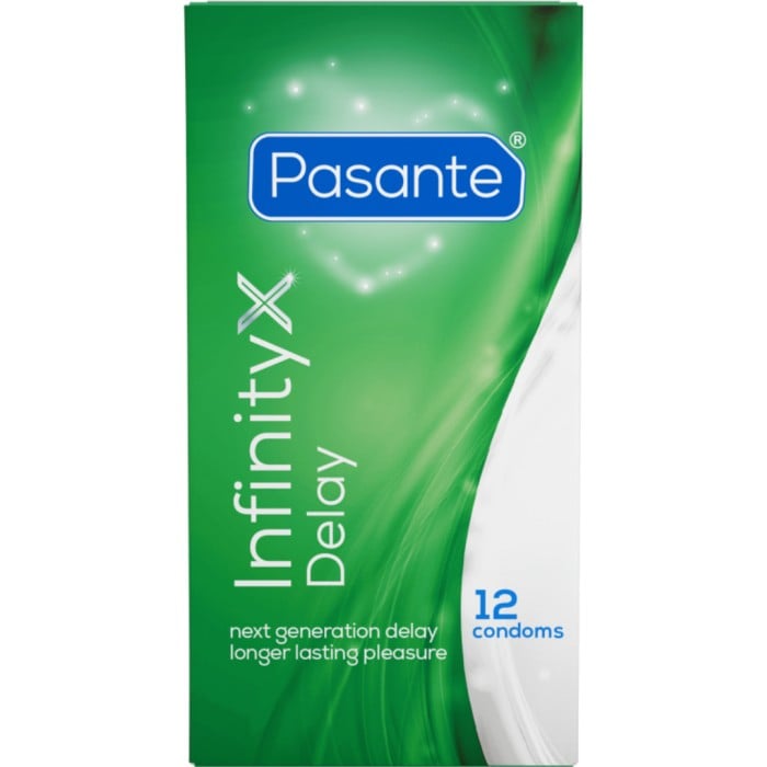 Pasante kondom Delay/Infinity 12-pack - Kondomer - Apotea