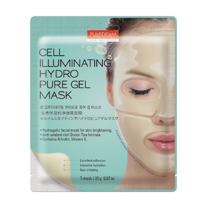 Purederm Cell Illuminating Hydro Pure Gel Mask - Ansiktsmask - Apotea