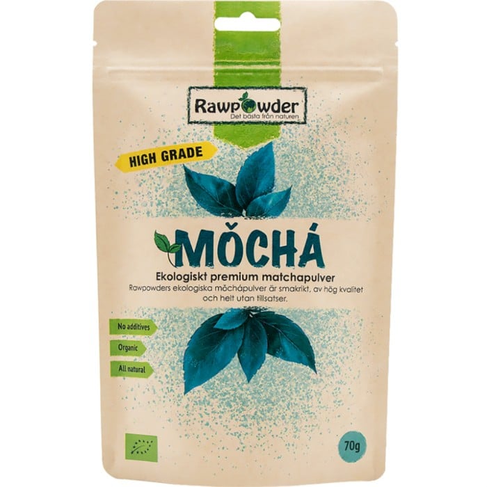 Rawpowder Mochá Pulver Premium 70 g EKO - Te & Kaffe - Apotea