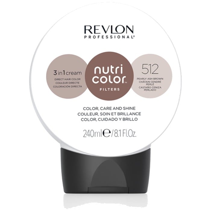 Revlon Professional Nutri Color Filters 512 Pearly ash brown 240 ml