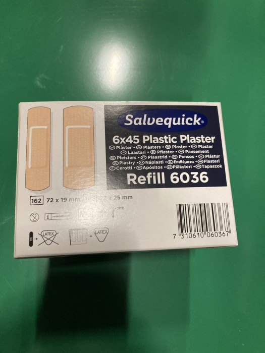 Salvequick Plastplåster Refiller 6x45 st