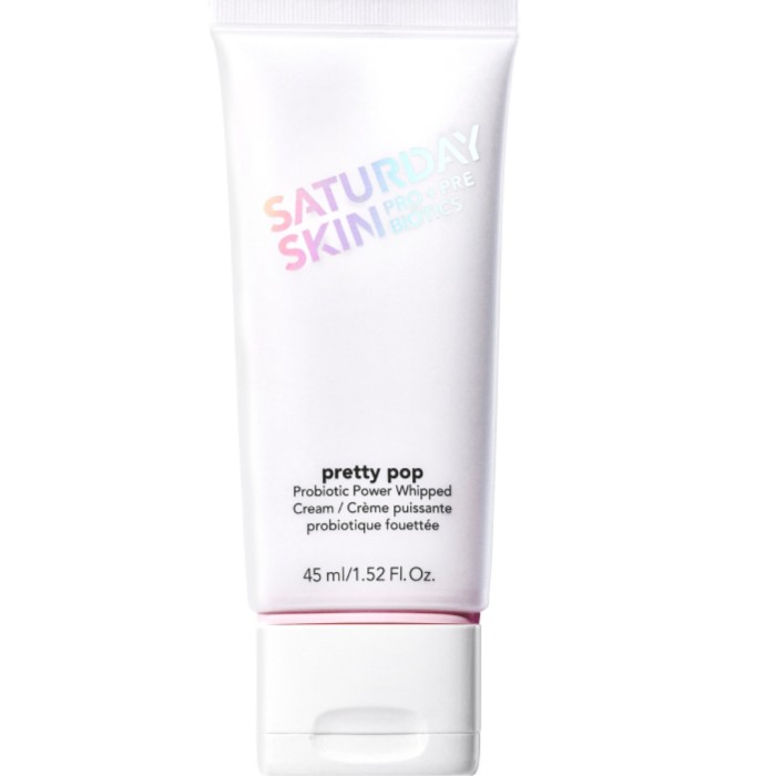 Saturday Skin Pretty Pop Probiotic Power Whipped Cream 45 ml - Dagkräm - Apotea