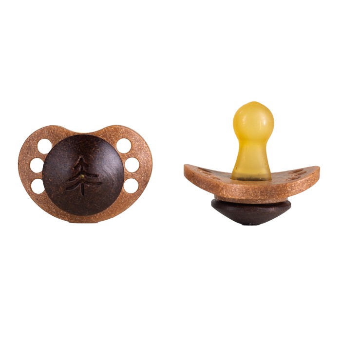 Skogen Baby Pacifier Coco+Beech Round Universal Size - Nappar - Apotea