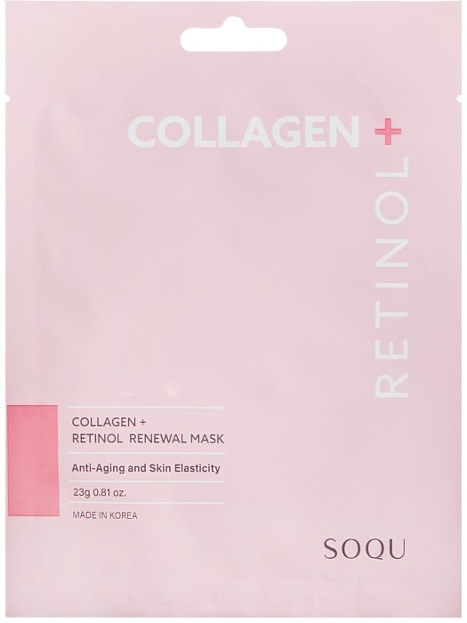SOQU Collagen + Retinol Renewal Mask