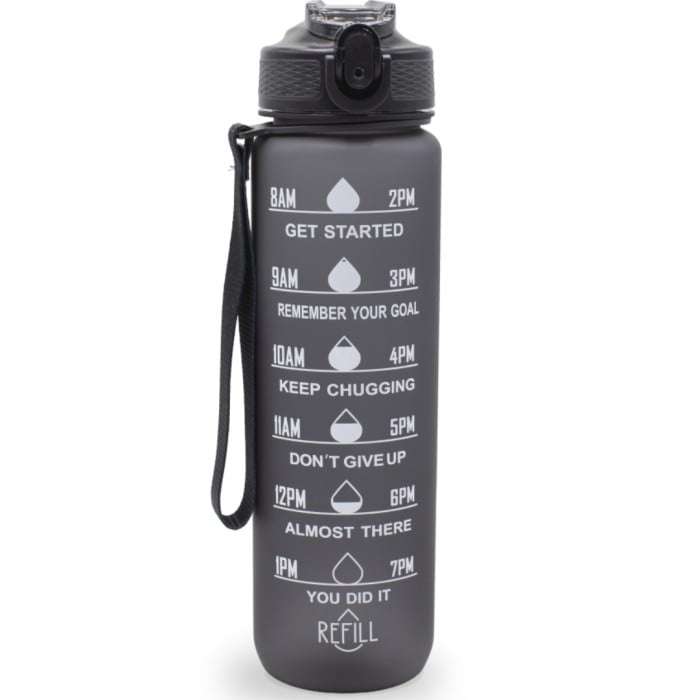 Sthlm Hydra Bottle Black 1 liter - Vattenflaskor - Apotea