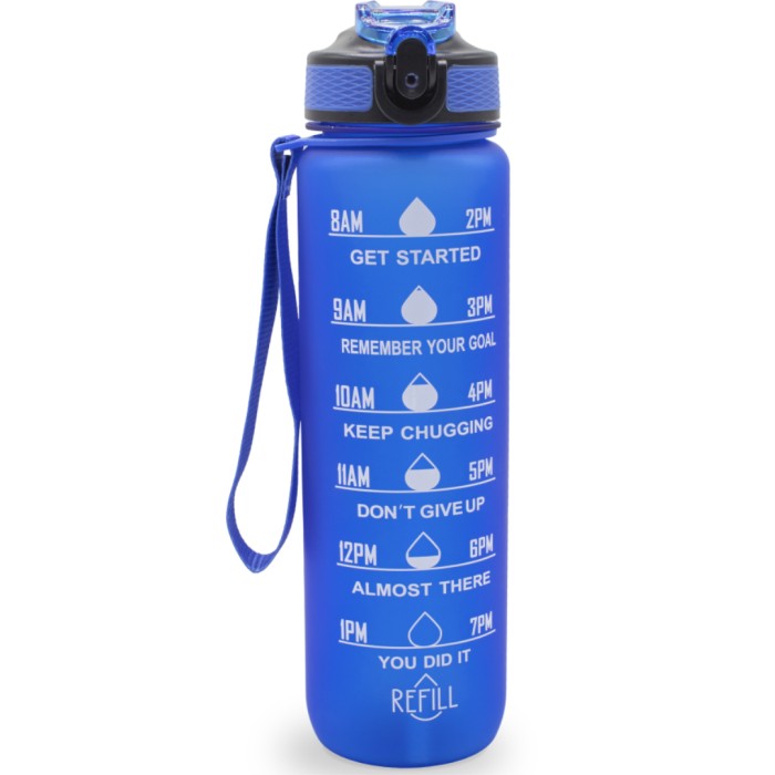Sthlm Hydra Bottle Blue 1 liter - Vattenflaskor - Apotea