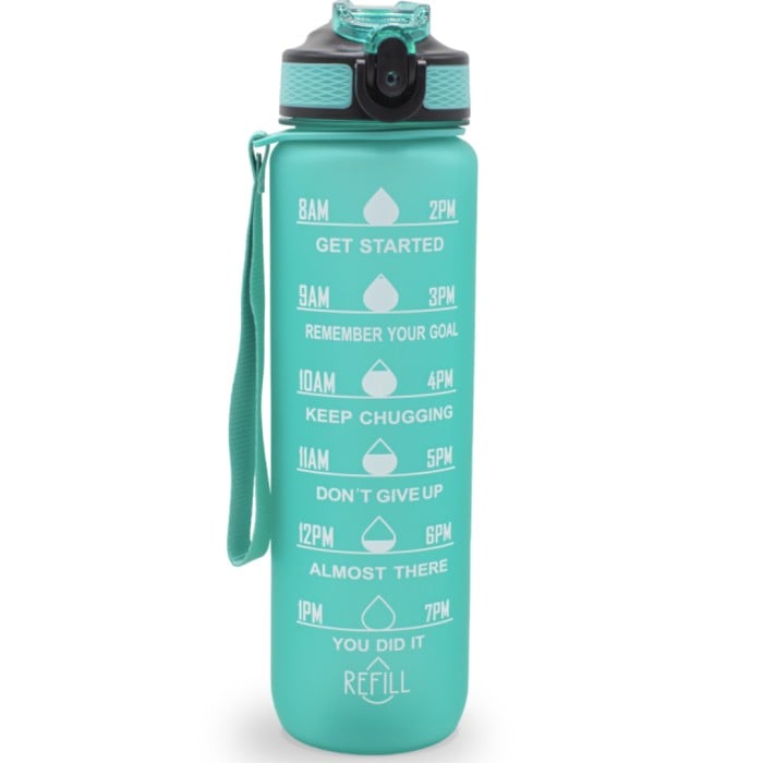 Sthlm Hydra Bottle Turkos 1 liter - Vattenflaskor - Apotea