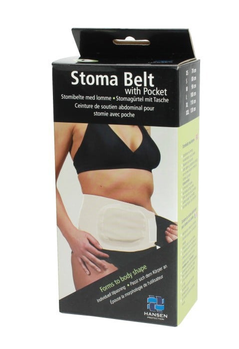 Stomibälte med ficka, Stl Medium, 90 cm