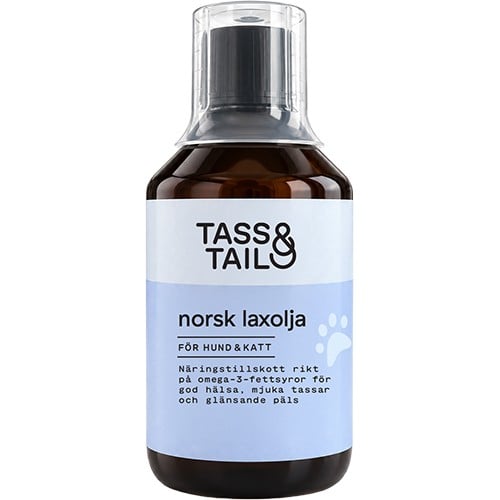 Tass & Tail Norsk Laxolja för hund och katt 300 ml