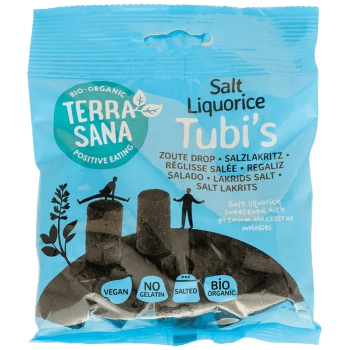 TerraSana Tubis Salt Liquorice 100 g