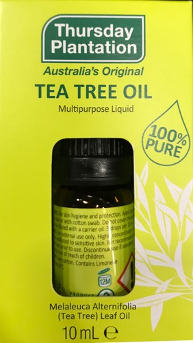 Olio Essenziale Di Tea Tree NATHIA 10ml - Puro Al 100%, Antisettico Naturale E Lenitivo