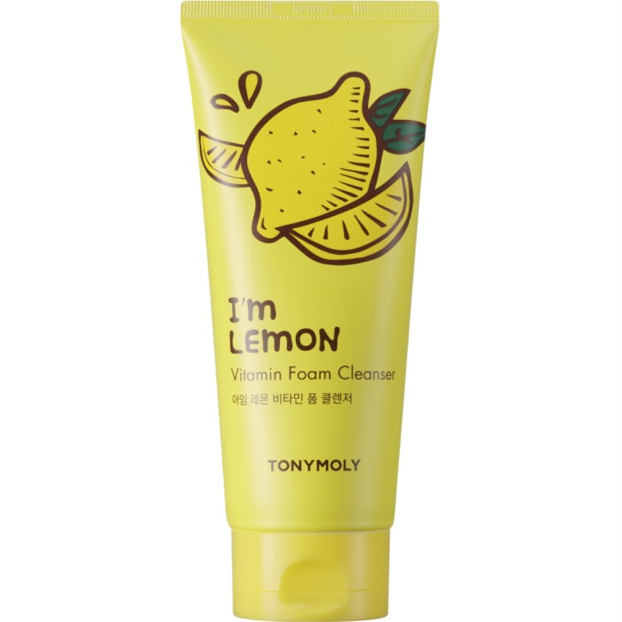 TONYMOLY I'm Lemon Vitamin Foam Cleanser 180 ml - K-Beauty - Apotea