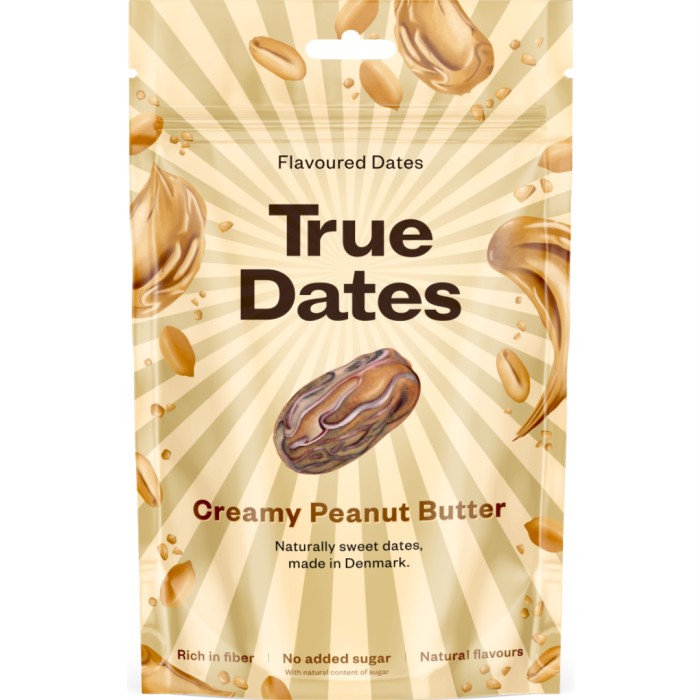 True Dates Peanut Butter 100 g - Snacks & Godis - Apotea