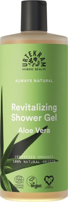 Urtekram Shower Gel - Moisturizing - Aloe Vera - 500 Ml, Vegan, Organic-1244903
