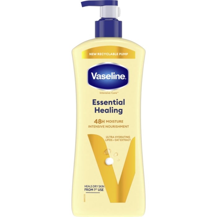 Vaseline Essential Healing Body Lotion 600 ml - Hudkräm & Bodylotion - Apotea