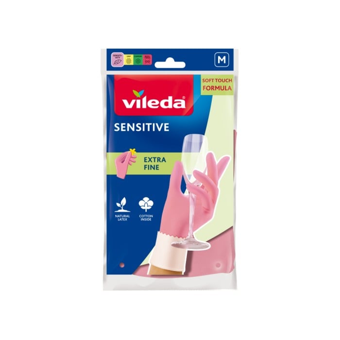 Vileda Sensitive Glove Medium 1 par - Städ - Apotea