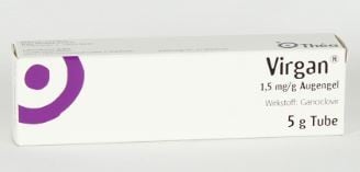 Virgan, ögongel 1,5 mg/g - 1 styck