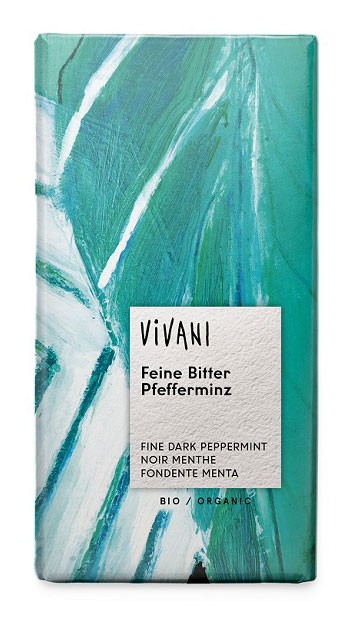 Vivani Mörk Choklad Mint 100 g - Snacks & Godis - Apotea